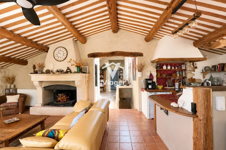 Maison à vendre à Céreste-en-luberon — Vue nature — photo 5