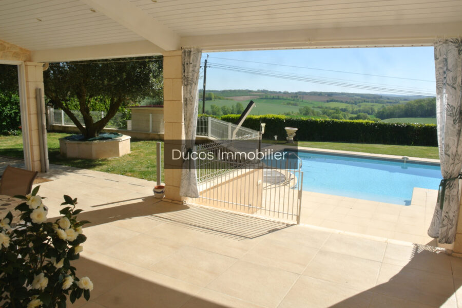 Maison à vendre à Miramont-de-guyenne — Vue nature — photo 3