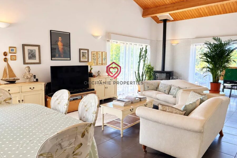 Maison à vendre à Belvèze-du-Razès — Vue parc & jardin — photo 6