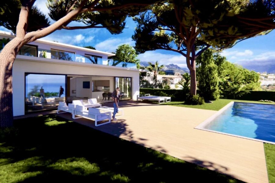 Maison à vendre à Roquebrune-Cap-Martin — Vue mer — photo 3