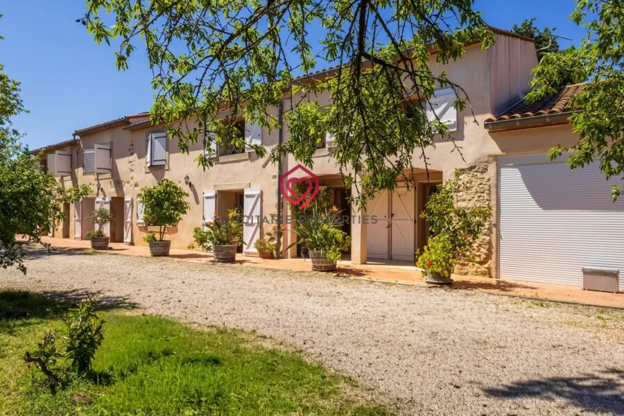 Maison à vendre à Belvèze-du-Razès — Vue parc & jardin — photo 3