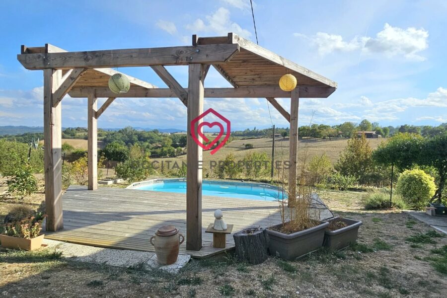 Maison à vendre à Carla-Bayle — Vue montagne — photo 2