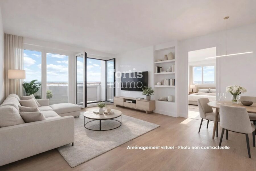 Appartement à vendre à Paris 15e arrondissement — Vue sur la ville — photo 2