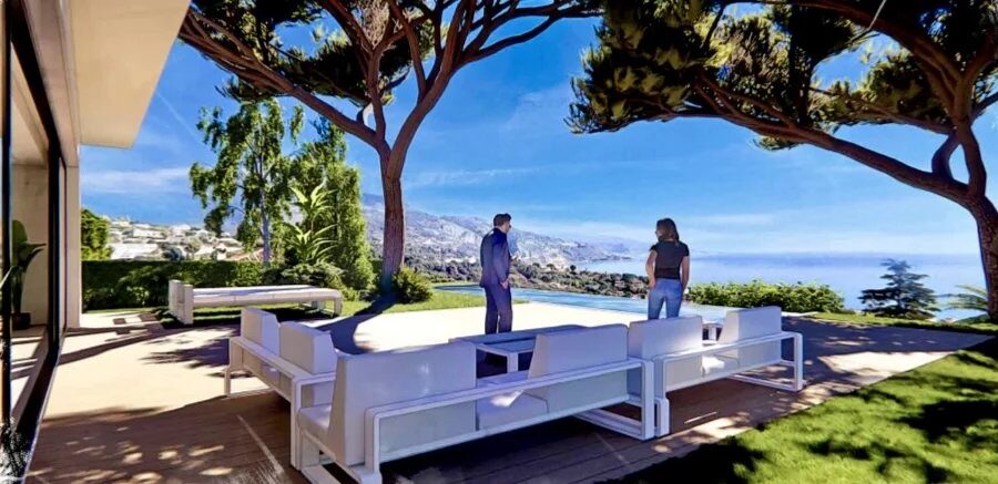 Maison à vendre à Roquebrune-Cap-Martin — Vue mer — photo 9