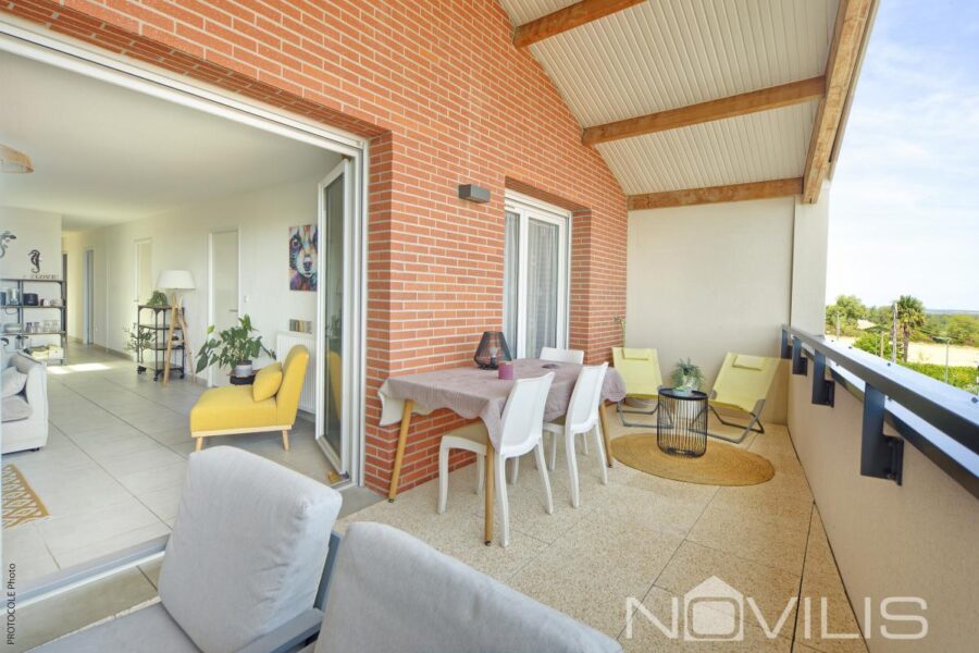 Appartement à vendre à Saint-Loup-Cammas — Vue parc & jardin — photo 2