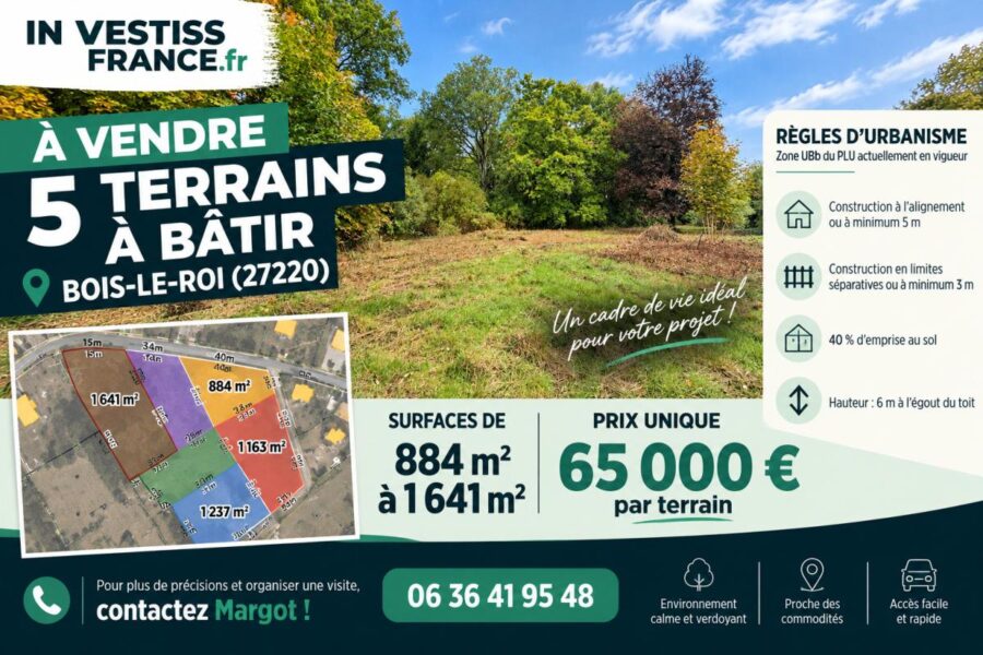 Terrain à vendre à Bois-le-Roi — Vue nature — photo 3