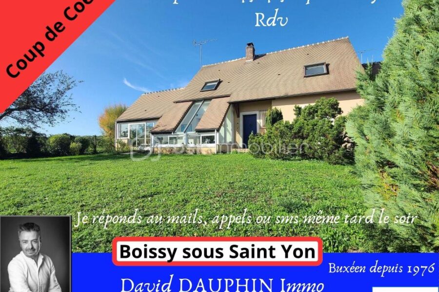 Maison à vendre à Boissy-sous-Saint-Yon — Vue nature — photo 2