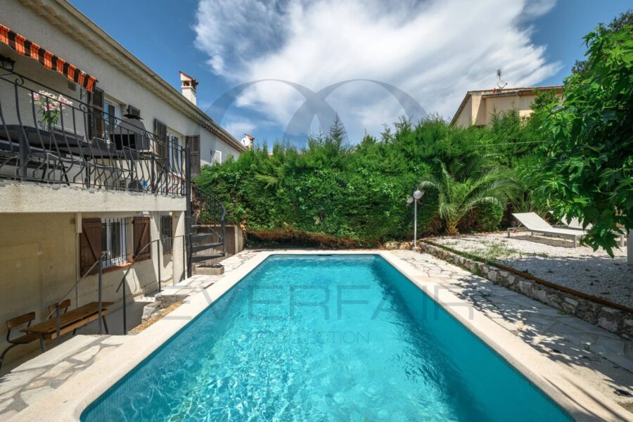 Maison à vendre à Cagnes-sur-Mer — Vue parc & jardin — photo 4