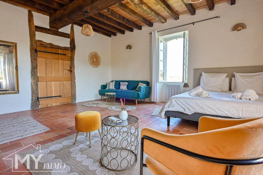 Maison à vendre à Saint-Méard-de-Gurçon — Vue montagne — photo 22