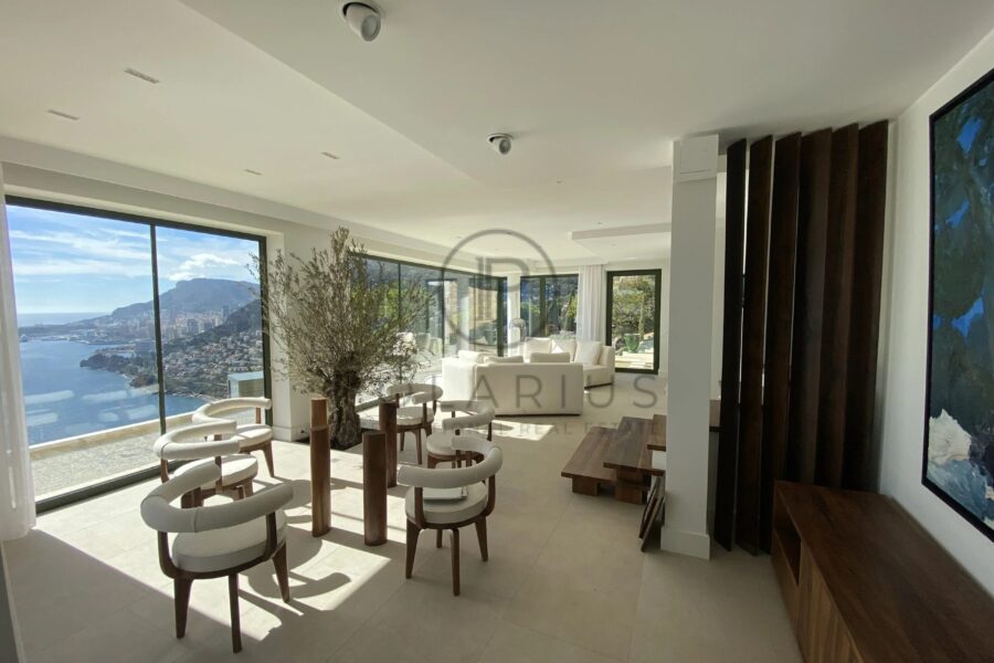 Maison en location vacances à Roquebrune-Cap-Martin — Vue mer — photo 7