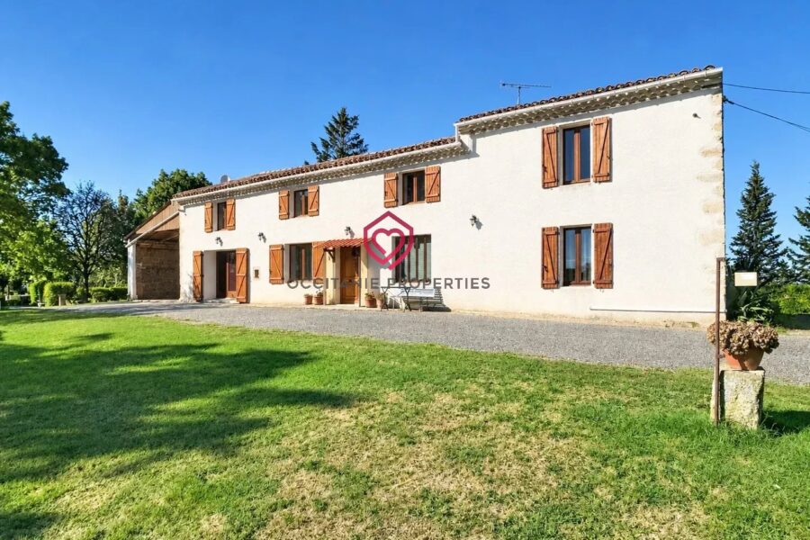 Maison à vendre à Salles-sur-l&rsquo;Hers — Vue nature — photo 2