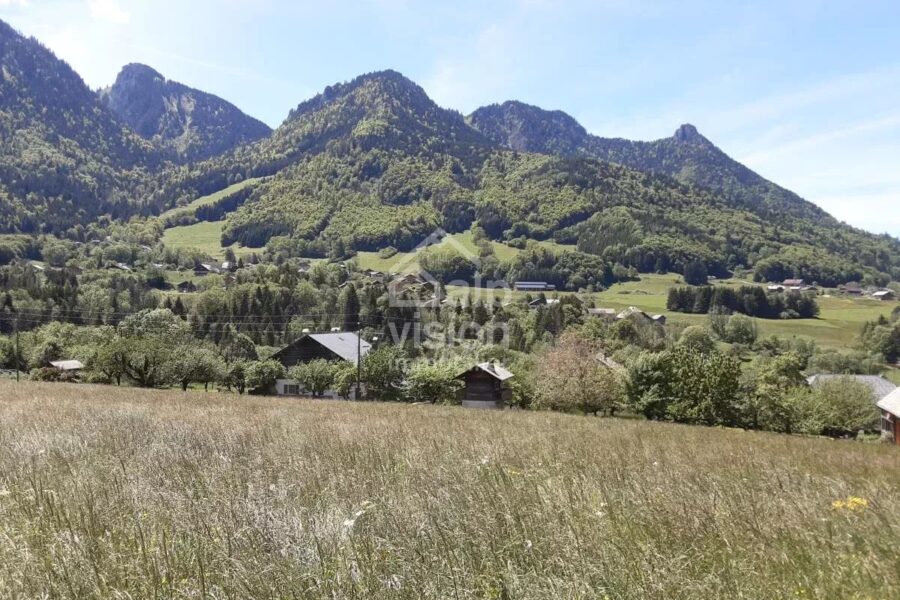 Terrain à vendre à Vacheresse — Vue montagne — photo 1