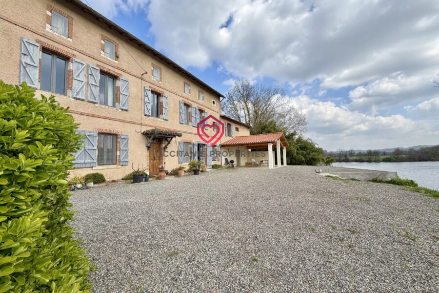 Maison à vendre à Salles-sur-Garonne — Vue fleuve — photo 1