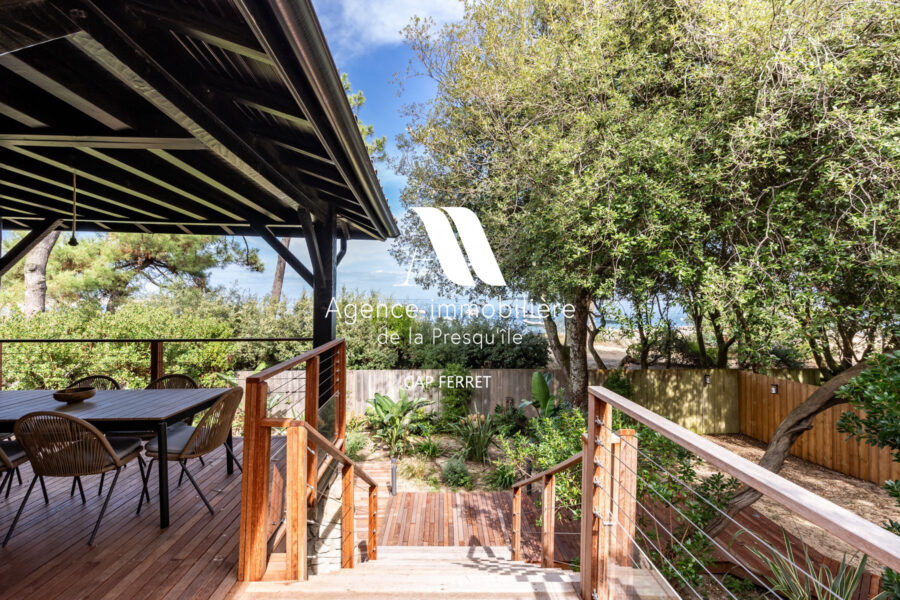 Maison à vendre à Lège-Cap-Ferret — Vue bassin — photo 5
