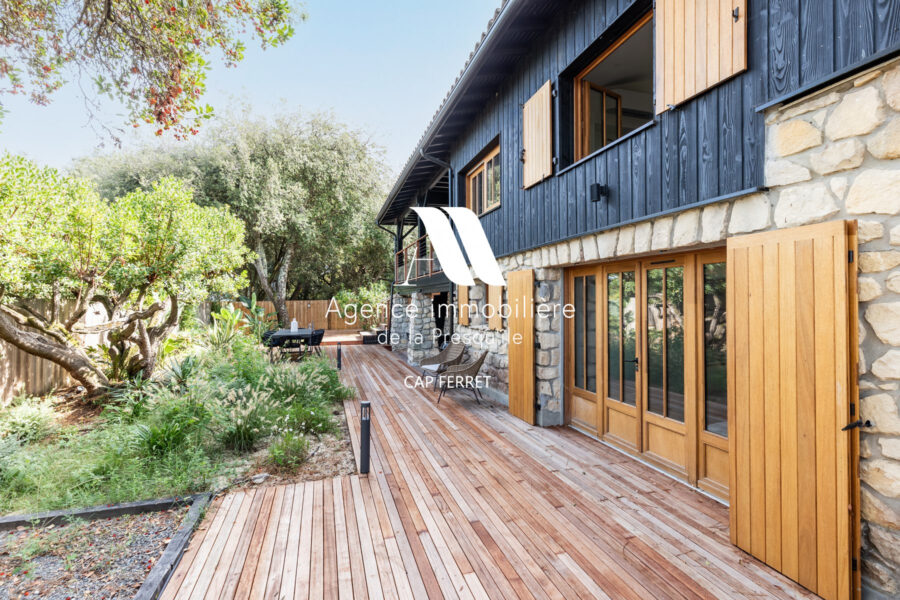 Maison à vendre à Lège-Cap-Ferret — Vue bassin — photo 6