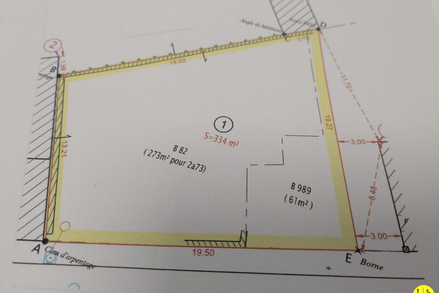 Terrain à vendre à Lécluse — Vue dégagée — photo 4