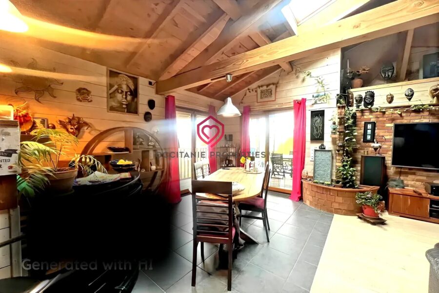 Maison à vendre à Montjoie-en-Couserans — Vue montagne — photo 10