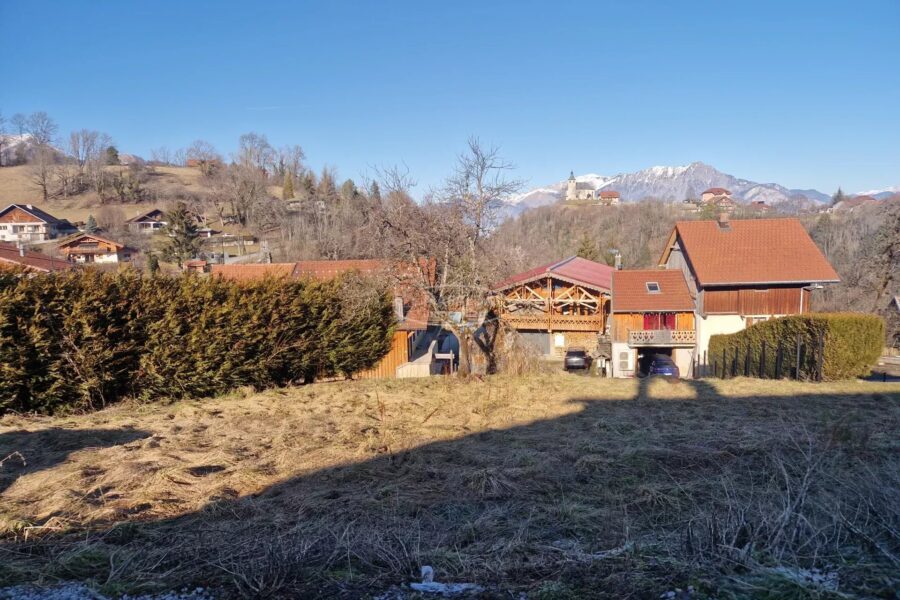 Terrain à vendre à Mont-Saxonnex — Vue montagne — photo 1