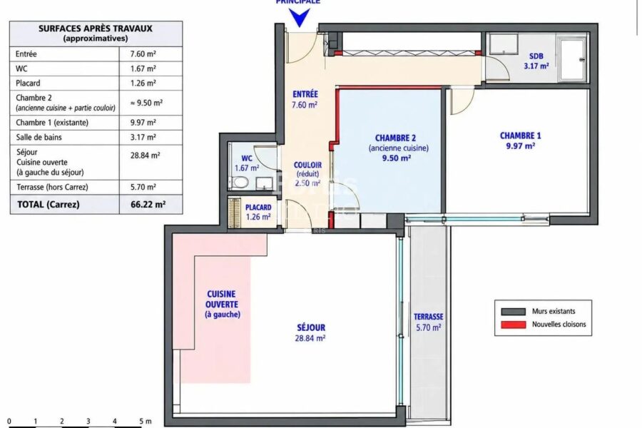 Appartement à vendre à Paris 15e arrondissement — Vue parc & jardin — photo 15