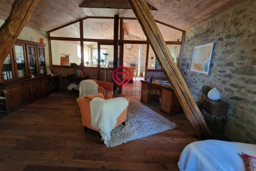 Maison à vendre à Esplas-de-Sérou — Vue montagne — photo 8