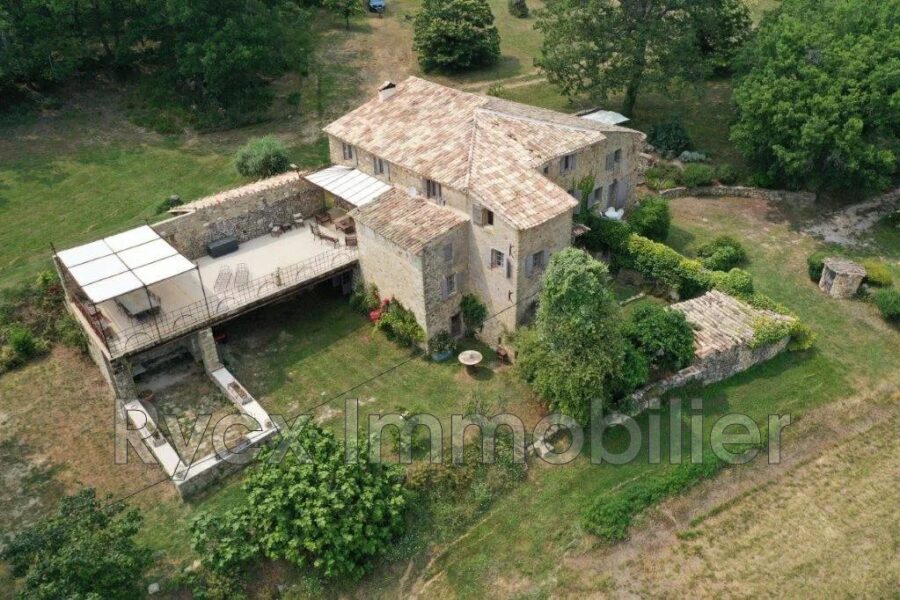Maison à vendre à Simiane-la-Rotonde — Vue nature — photo 2