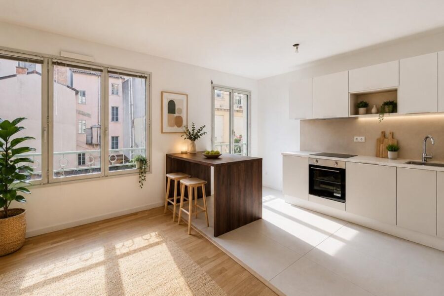 Appartement à vendre à Lyon 4e Arrondissement — Vue dégagée — photo 2