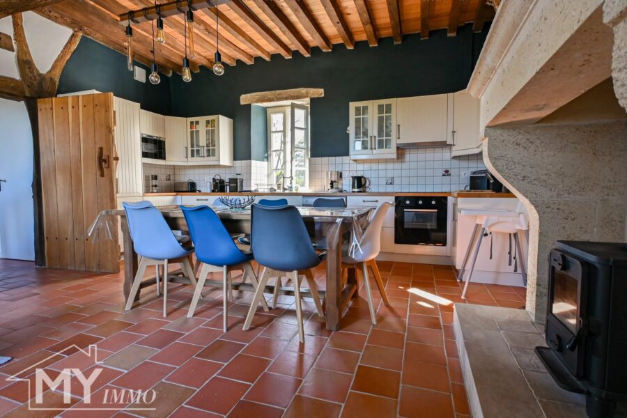 Maison à vendre à Saint-Méard-de-Gurçon — Vue montagne — photo 23