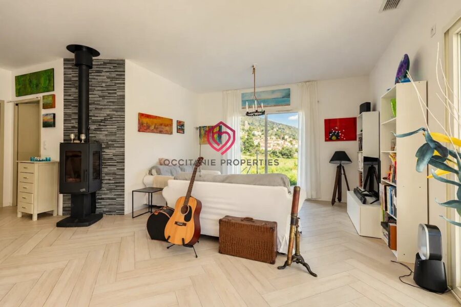 Maison à vendre à Roquebrun — Vue nature — photo 10