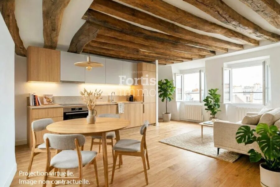 Appartement à vendre à Paris 2e arrondissement — Vue sur la ville — photo 7
