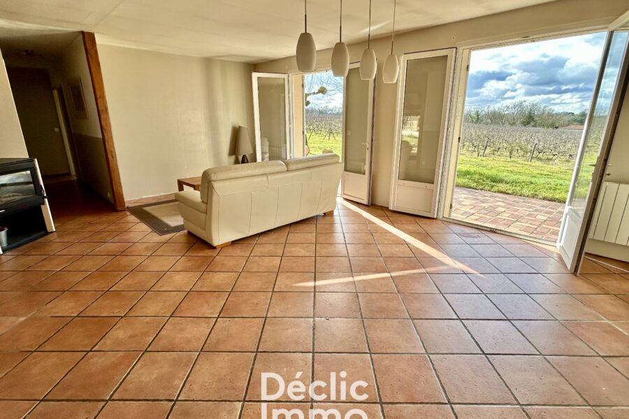 Maison à vendre à Carignan-de-Bordeaux — Vue vignes — photo 4