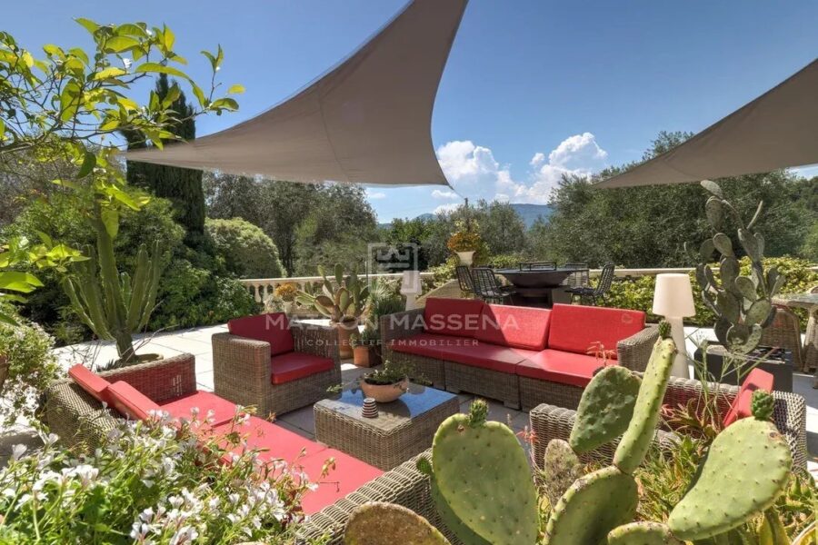 Maison à vendre à La Roquette-sur-Var — Vue montagne — photo 39