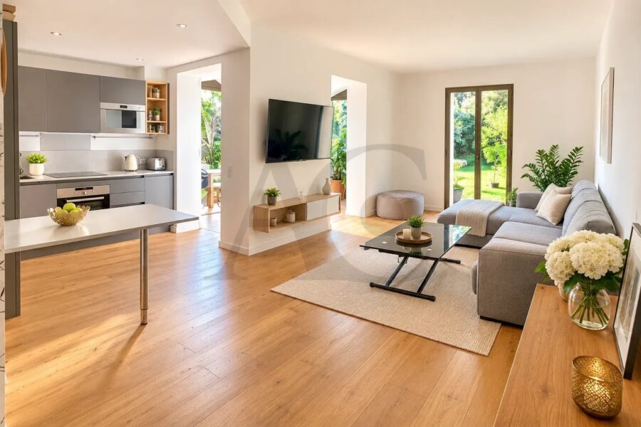Appartement à vendre à Villeneuve-Loubet — Vue parc & jardin — photo 11