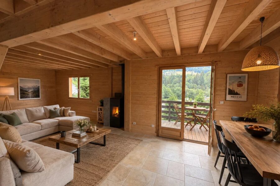 Maison à vendre à Praz-sur-Arly — Vue montagne — photo 2