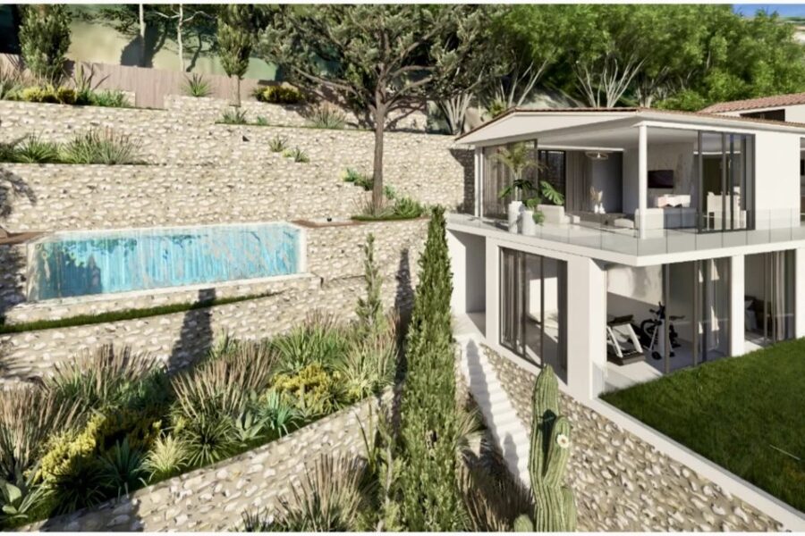 Maison à vendre à Roquebrune-Cap-Martin — Vue mer — photo 7