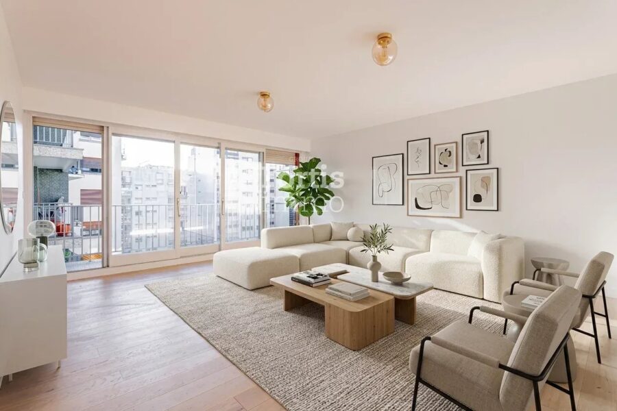 Appartement à vendre à Paris 15e arrondissement — Vue parc & jardin — photo 3