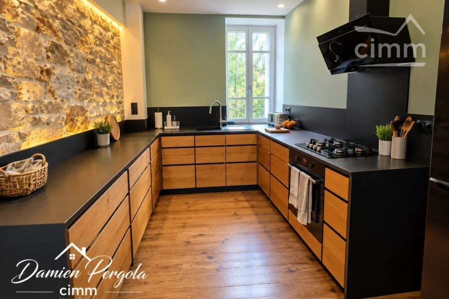 Maison à vendre à Terrasson-Lavilledieu — Vue parc & jardin — photo 6