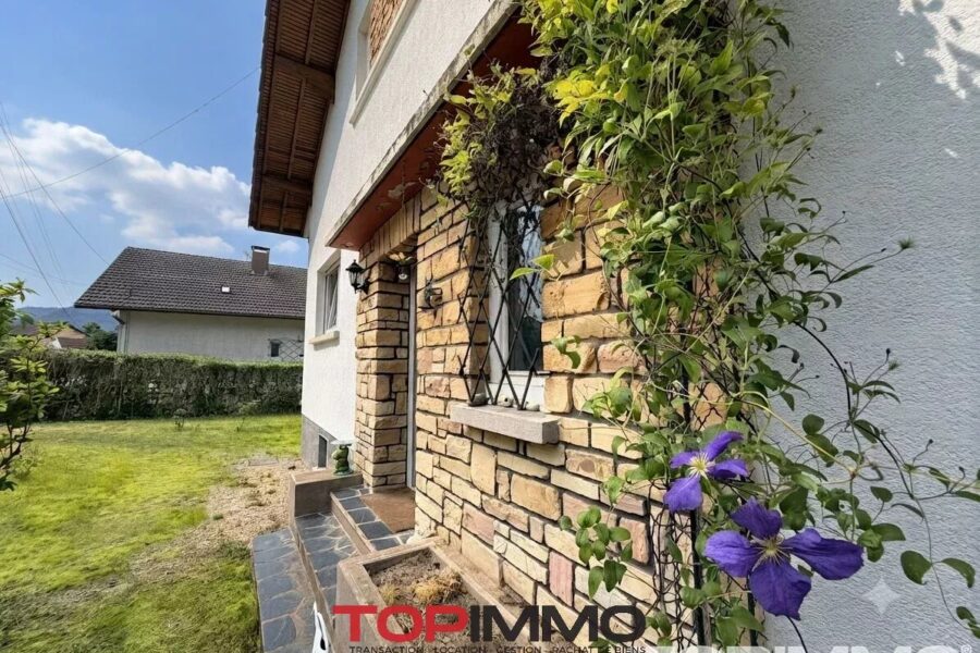 Maison à vendre à Saint-Dié-des-Vosges — Vue parc & jardin — photo 3