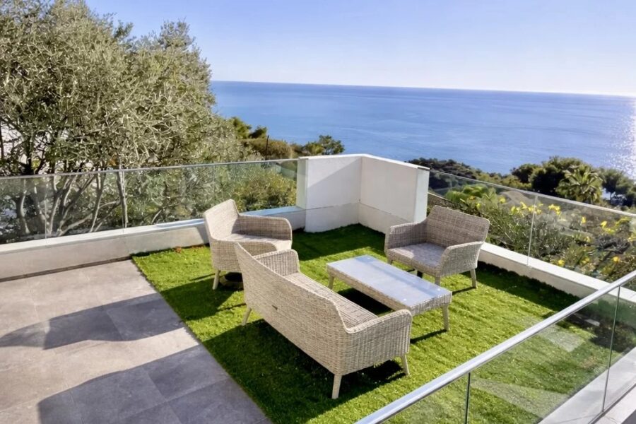 Maison à vendre à La Turbie — Vue mer — photo 6