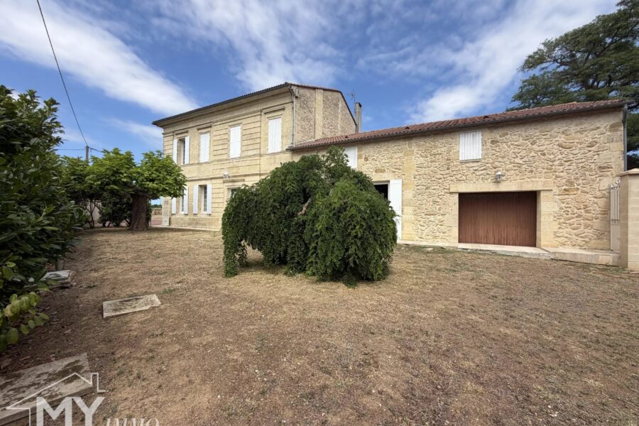 Maison à vendre à Saint-Vincent-de-Pertignas — Vue parc & jardin — photo 27