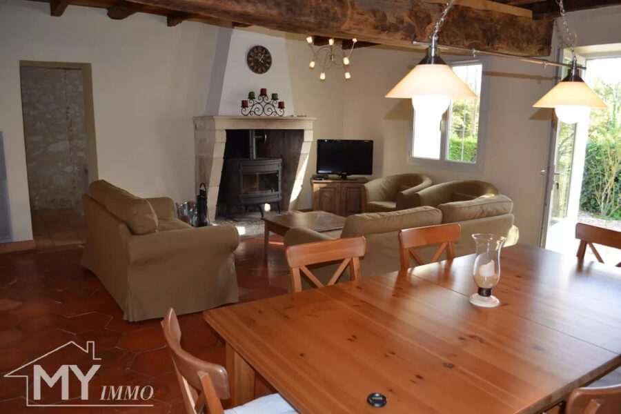 Maison à vendre à Les Lèves-et-Thoumeyragues — Vue montagne — photo 39