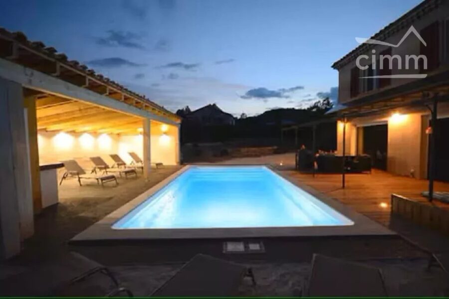 Maison à vendre à Lagorce — Vue montagne — photo 2