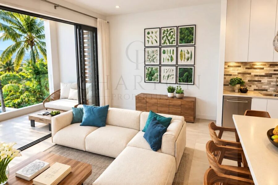 Appartement à vendre à Bain Bœuf — Vue parc & jardin — photo 1