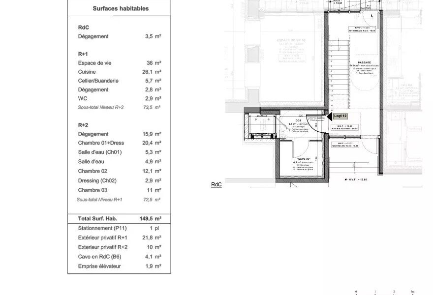 Appartement à vendre à Rochefort — Vue sur la ville — photo 15