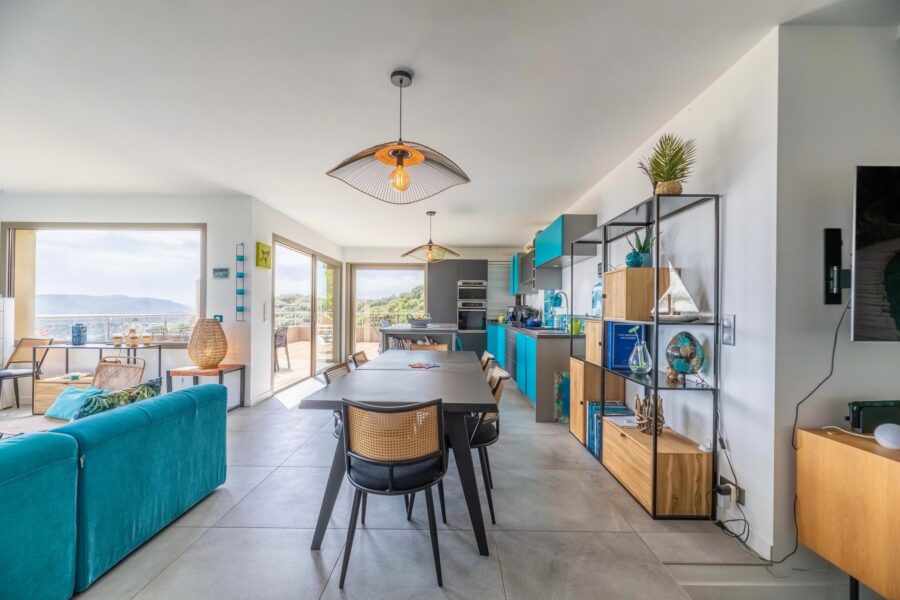 Maison en location vacances à Zonza — Vue mer — photo 11