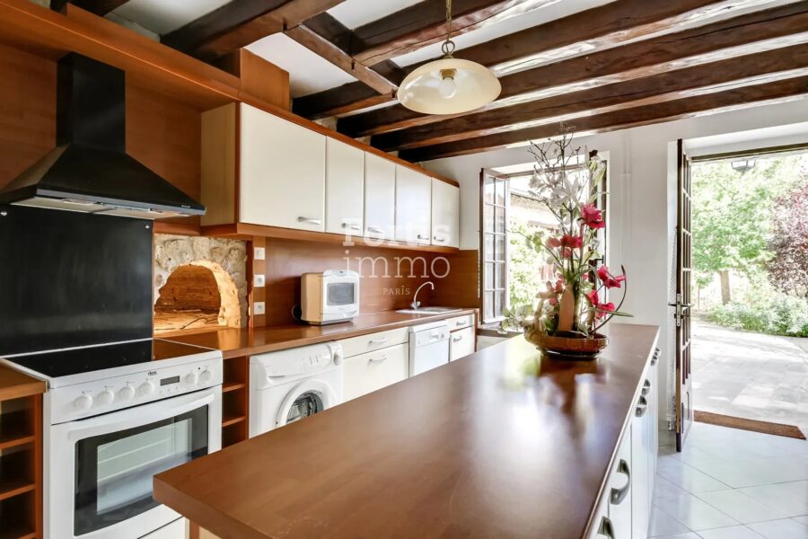 Maison à vendre à Saint-Germain-sur-École — Vue parc & jardin — photo 7