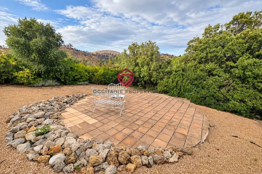 Maison à vendre à Durban-Corbières — Vue parc & jardin — photo 13