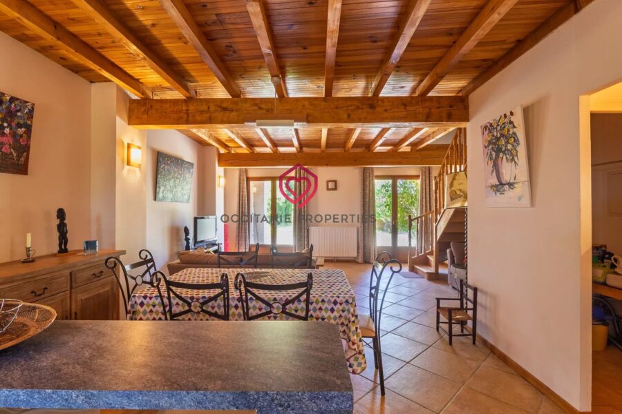 Maison à vendre à Belvèze-du-Razès — Vue parc & jardin — photo 22