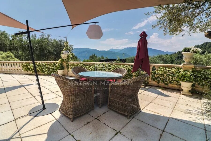 Maison à vendre à La Roquette-sur-Var — Vue montagne — photo 19