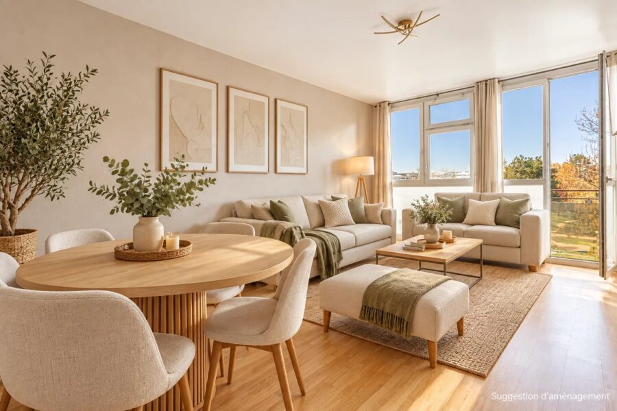 Appartement à vendre à Le Bourget — Vue parc & jardin — photo 2