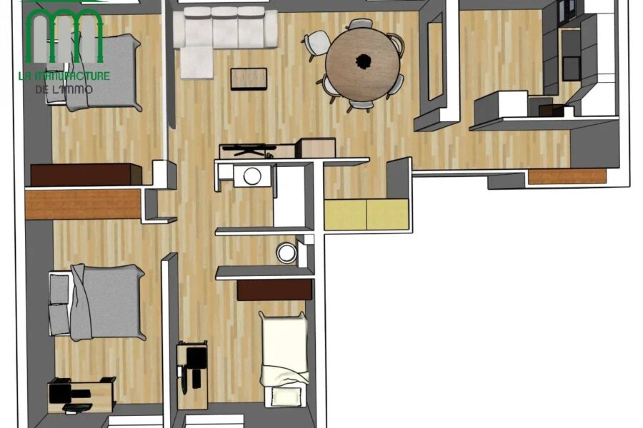 Appartement à vendre à Saint-Étienne — Vue sur la ville — photo 16